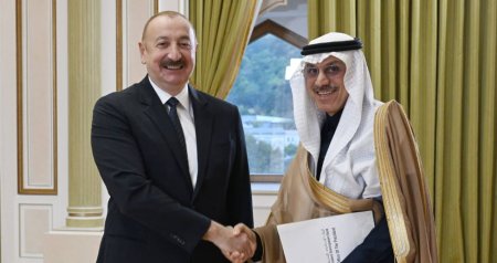 Prezident Ərəb Koordinasiya Qrupuna daxil olan üzv qurumların rəhbər şəxslərini qəbul etdi – FOTO