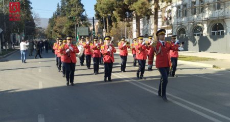 Xankəndidə hərbi yürüş- FOTO/VİDEO