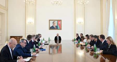 Prezident NATO nümayəndə heyətini qəbul etdi – FOTO/VİDEO