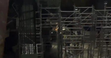 İstanbulda metro tikintisi zamanı ÇÖKMƏ OLDU - VİDEO