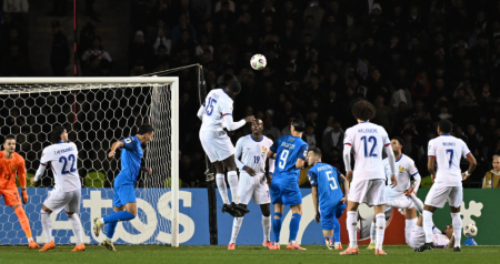 Azərbaycan-Fransa matçı başladı - CANLI