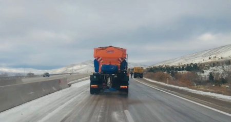 Hazırda Bakı-Şamaxı yolu avtomobillərin hərəkəti üçün tam açıqdır - FOTO