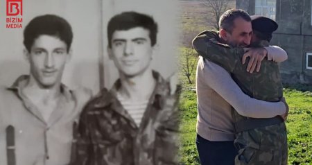 Döyüş yoldaşlarının 32 ildən sonra GÖRÜŞ ANLARI &ndash; VİDEO