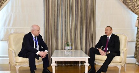 Sergey Lebedevdən Prezidentə: &ldquo;Sayənizdə Azərbaycan dünyada mövqelərini möhkəmləndirir&rdquo;