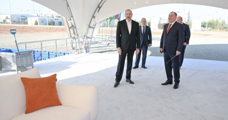 Ağdam Sənaye Parkında yeni müəssisənin təməli qoyuldu &ndash; FOTO