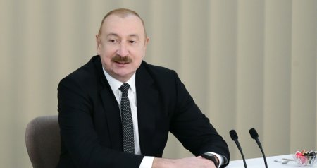İlham Əliyev: "Cəmi 44 gün ərzində Ermənistanı böyrü üstə qoyduq&rdquo;