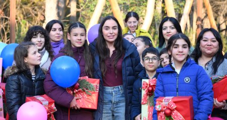 Leyla Əliyeva Mərkəzi Nəbatat bağında uşaqlar üçün təşkil olunan TƏDBİRDƏ - FOTO