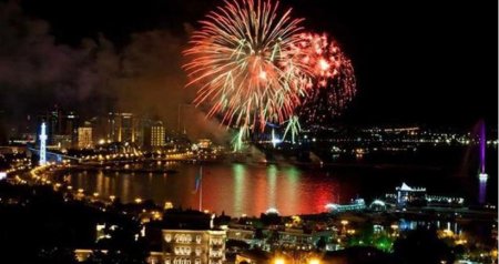 Bakı bulvarında atəşfəşanlıq olacaq