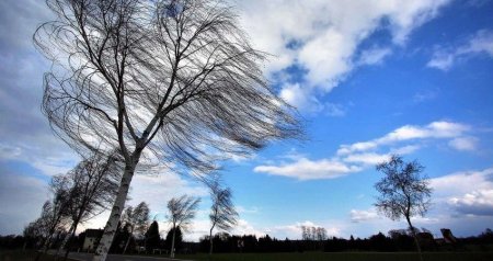 FAKTİKİ HAVA: Güclü külək əsir, qar yağır