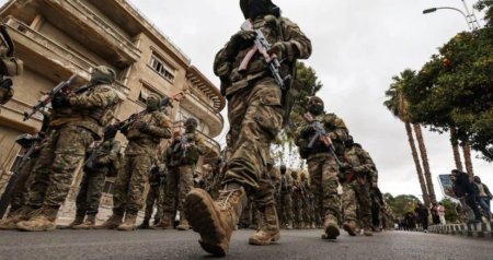 PKK-dan azad olunan Hələbdə hərbi parad keçirildi - VİDEO