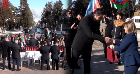 Xankəndidə TARİXİ GÜN &ndash; Onlar doğma yurdlarına qovuşdu &ndash; VİDEO