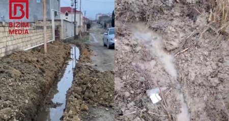 Masazırda içməli su aylardır küçələrə AXIR - Su Ehtiyatları Agentliyi problemi niyə HƏLL etmir? &ndash; VİDEO