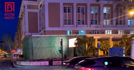 Bakının mərkəzindəki tarixi binada təmir işləri üçün icazə alınıb? &ndash; RƏSMİ AÇIQLAMA - VİDEO