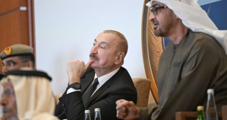 Prezident Əbu-Dabidə &ldquo;Sülh Qalxanı - 2026&rdquo; təlimini izlədi &ndash; FOTO/VİDEO