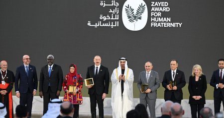 Prezidentdən təltif olunduğu mükafatla bağlı PAYLAŞIM - FOTO