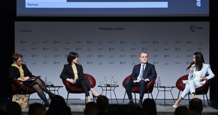 Ceyhun Bayramov Münxendə panel müzakirələrində ÇIXIŞ EDİB - FOTO