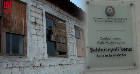 Şagirdlər TƏHLÜKƏDƏ &ndash; Döşəməsi çökmüş, sanitar qovşağı uçmuş məktəb niyə TƏMİR OLUNMUR? &ndash; VİDEO