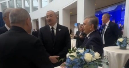 Vaşinqtonda Azərbaycan, Ermənistan, Özbəkistan və Qazaxıstan liderləri BİR ARADA - VİDEO