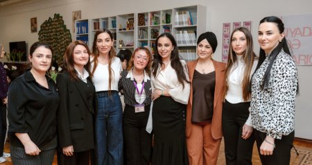 Leyla Əliyeva, Arzu Əliyeva və Alena Əliyeva &ldquo;Yaşama Dəstək&rdquo; Mərkəzində olublar - FOTO