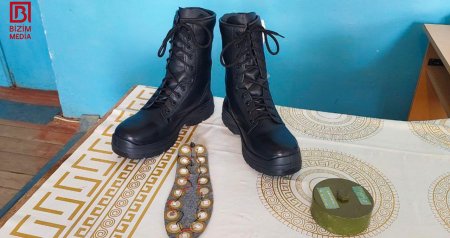 Lənkəranlı məktəblilərdən unikal LAYİHƏ: Mina aşkarlayan &ldquo;ağıllı çəkmə&rdquo; &ndash; FOTO