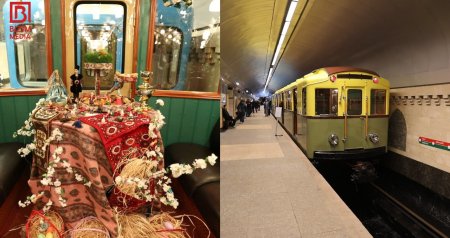 Bakı metrosunda retro AB-HAVA &ndash; VİDEOREPORTAJ