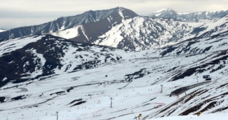 Şahdağa qar yağır - FAKTİKİ HAVA