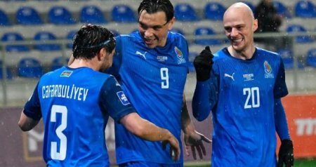 Azərbaycan millisindən TARİXİ UĞUR