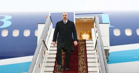 İlham Əliyev Gürcüstanda səfərdədir