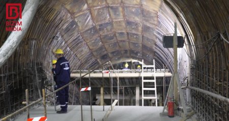 &ldquo;28 May&rdquo;&ndash;&ldquo;Cəfər Cabbarlı&rdquo; tunelinin I mərhələsi tamamlandı- FOTO