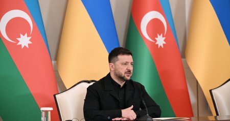 Zelenski Rusiya ilə Ukrayna arasındakı danışıqların Azərbaycanda keçirilməsini TƏKLİF ETDİ