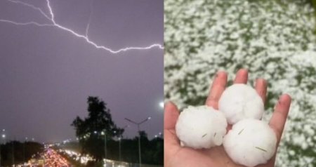 Sabahın havası: Şimşək çaxacaq, dolu düşəcək
