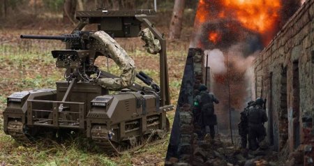 Ukrayna cəbhədə səgərləri robotlarla əvəz edir