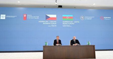 Qəbələdə Azərbaycan-Çexiya biznes-forumu keçirildi - FOTO