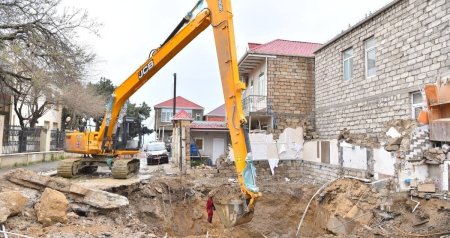 Keşlədə su basan evlərin sakinlərinə maddi yardım VERİLƏCƏK