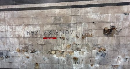 &ldquo;Həzi Aslanov&rdquo; stansiyasındakı su sızmaları ilə bağlı RƏSMİ AÇIQLAMA &ndash; FOTO