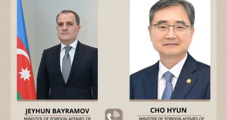 Ceyhun Bayramov koreyalı həmkarı ilə nələri müzakirə edib?