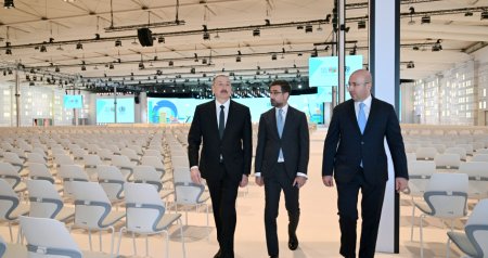 Prezident WUF13-ə hazırlıqla bağlı görülən işlərlə belə tanış oldu - VİDEOÇARX