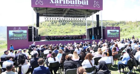 Şuşada &ldquo;Xarıbülbül&rdquo; Beynəlxalq Musiqi Festivalı başladı&ndash; FOTO - VİDEO