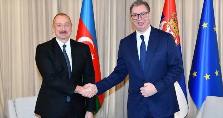 Vuçiç: "Prezident İlham Əliyev Serbiyanın böyük dostudur" - FOTO