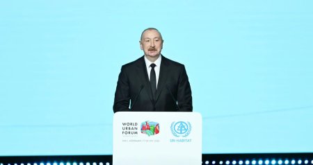 Prezident WUF13 iştirakçılarına &ldquo;Sea Breeze&rdquo;ə getməyi TÖVSİYƏ ETDİ &ndash; VİDEO
