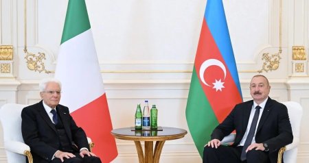 İtaliya Prezidenti: &ldquo;Bakı və Roma arasındakı son əlaqələr strateji tərəfdaşlığa konkret dəyər qazandırır&rdquo;