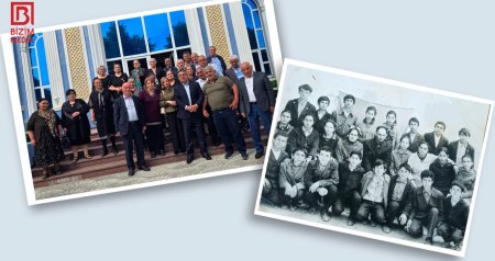 Yarım əsrdən sonra yenidən BİR ARADA - Kiçik Dəhnə məzunlarının görüşündə DUYĞULU ANLAR - videoreportaj