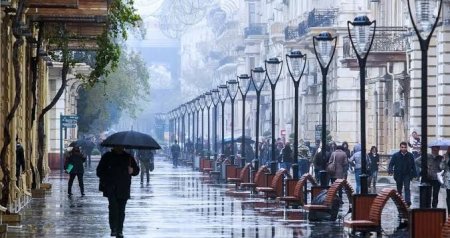 Sabahın havası - Bakıda yağış yağacaqmı?