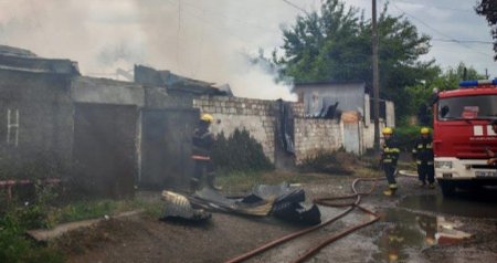 FHN Ağdamda baş verən yanğınla bağlı məlumat yaydı
