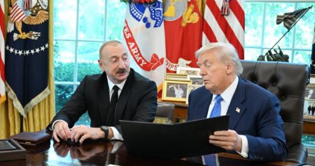 İlham Əliyev Donald Trampı TƏBRİK ETDİ &ndash; FOTO