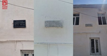 Bizim.Media YAZDI - Səməd Vurğunun köhnə barelyefi YENİLƏNDİ - FOTO
