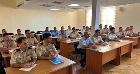 Bakıda NATO-nun Mobil Təlim Qrupunun kursu keçirilir &ndash; FOTO