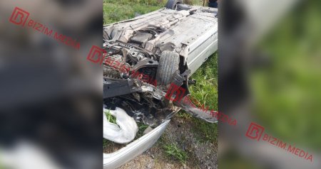 Qaxda dəhşətli qəza: 1 ölü, 3 yaralı var &ndash; ÖZƏL