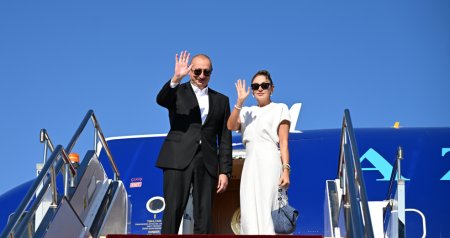 Prezident və xanımının Qırğızıstan səfərindən VİDEOÇARX