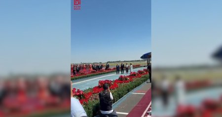 Prezident Buxarada belə QARŞILANDI &ndash; VİDEO